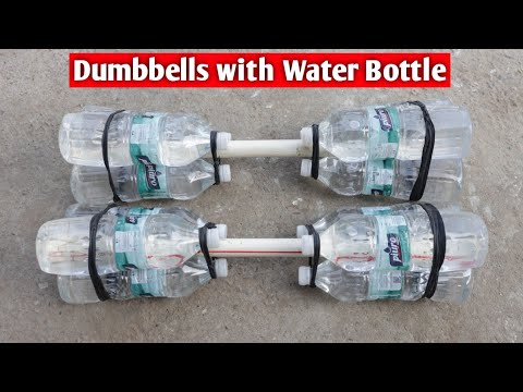 Water Bottle Dumbbells
