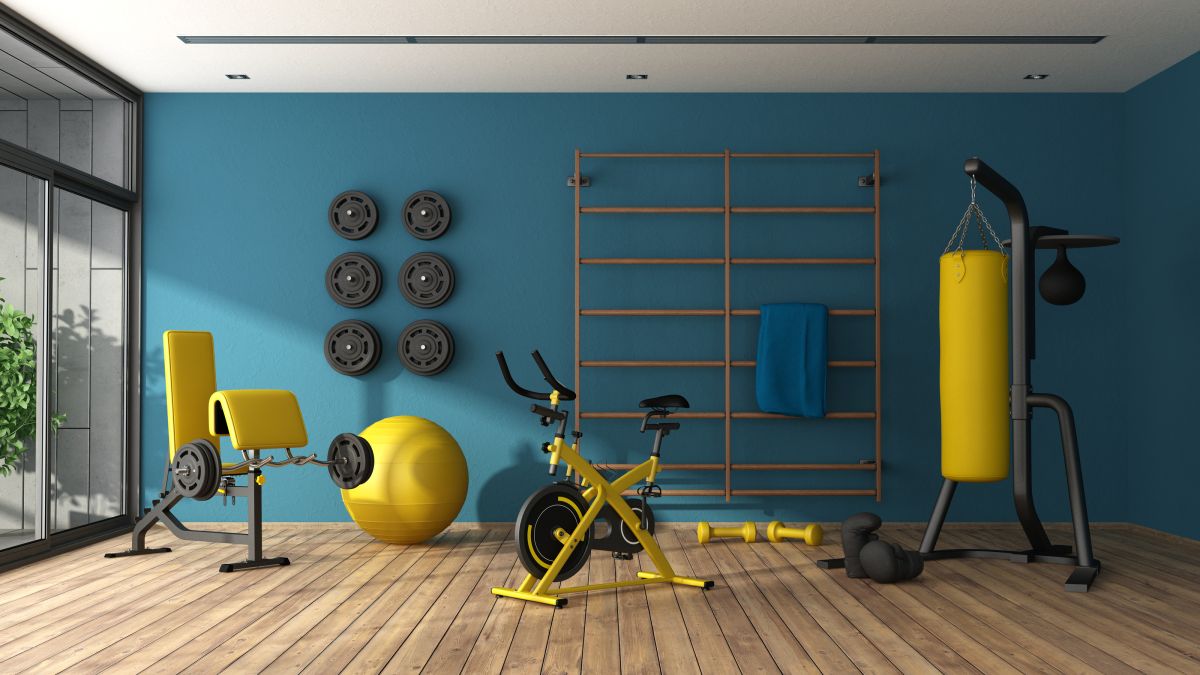 best home gym wall color