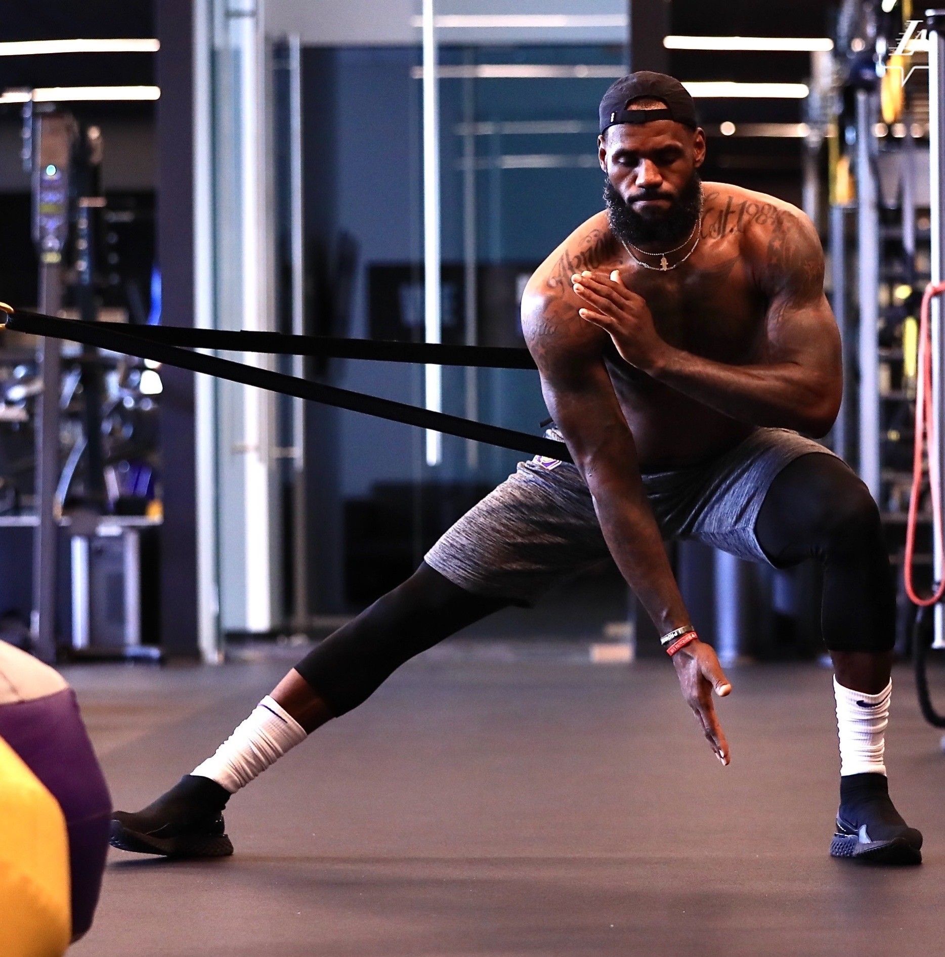 Lebron James: Dominating the Court and the Gym