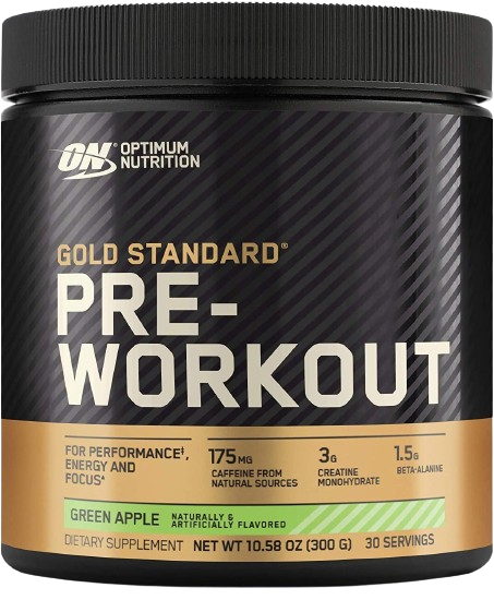 Gold Standard Pre-Workout on optimum nutrition